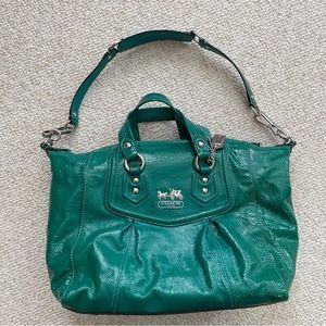Coach leather bag